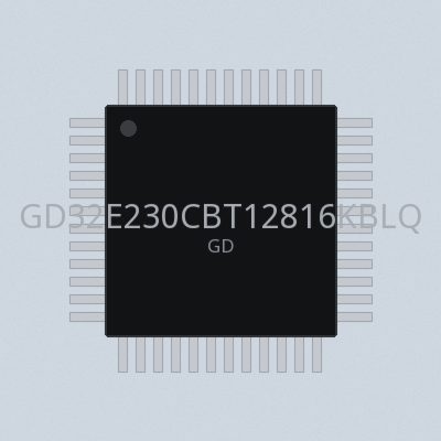GD32E230CBT12816KBLQFP48-4085