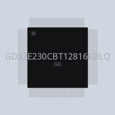 GD32E230CBT12816KBLQFP64-4085