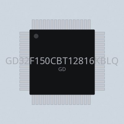 GD32F150CBT12816KBLQFP64-4085
