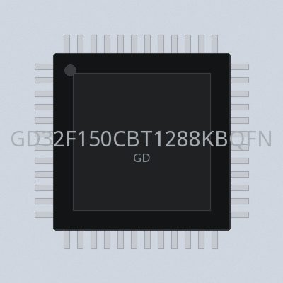 GD32F150CBT1288KBQFN48-4085