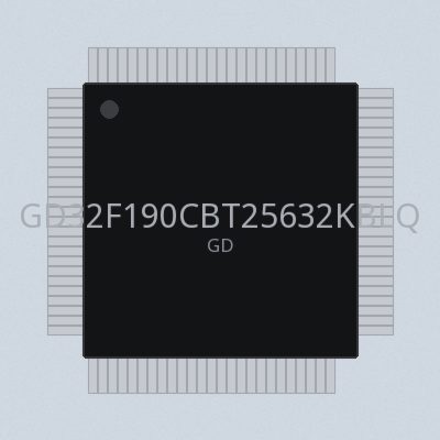 GD32F190CBT25632KBLQFP100-40105