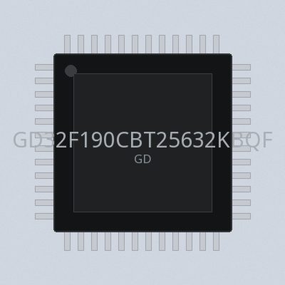 GD32F190CBT25632KBQFN48-4085