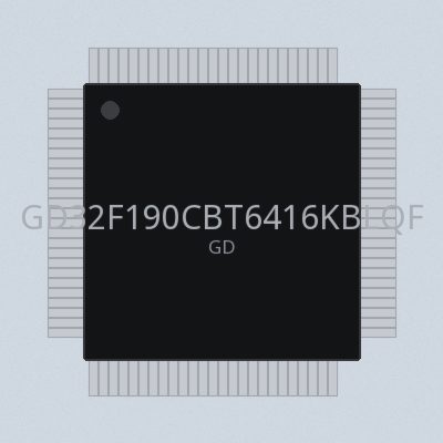 GD32F190CBT6416KBLQFP100-4085