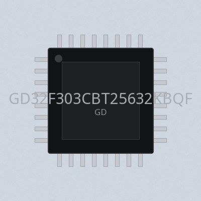 GD32F303CBT25632KBQFN32-4085