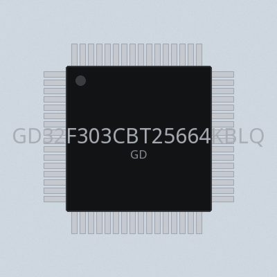GD32F303CBT25664KBLQFP64-40105