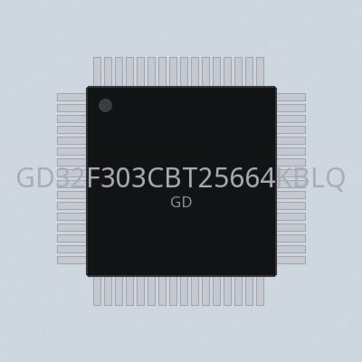 GD32F303CBT25664KBLQFP64-4085