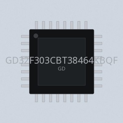 GD32F303CBT38464KBQFN32-40125