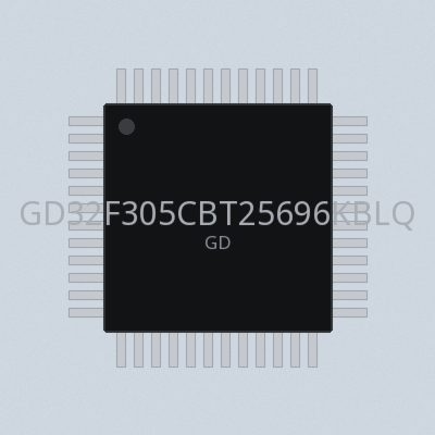 GD32F305CBT25696KBLQFP48-40105