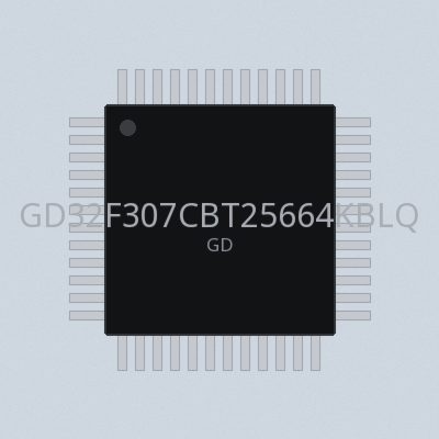 GD32F307CBT25664KBLQFP48-40105