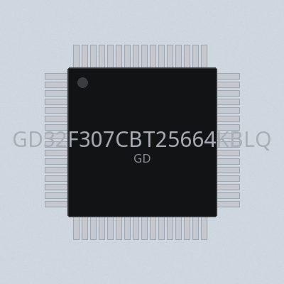 GD32F307CBT25664KBLQFP64-4085