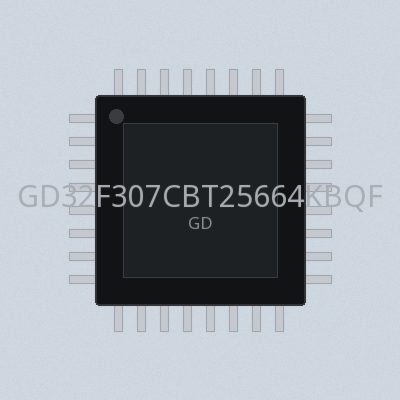 GD32F307CBT25664KBQFN32-4085
