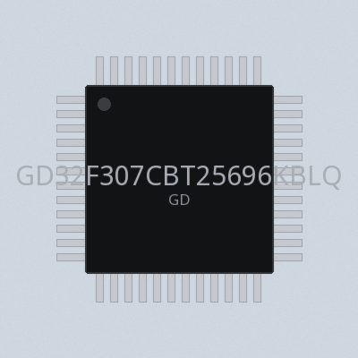 GD32F307CBT25696KBLQFP48-4085