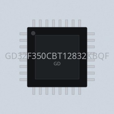 GD32F350CBT12832KBQFN32-40125