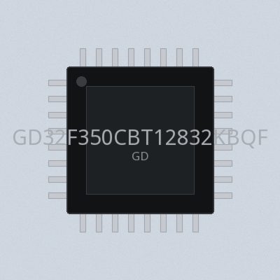 GD32F350CBT12832KBQFN32-4085