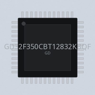 GD32F350CBT12832KBQFN48-40105