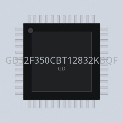 GD32F350CBT12832KBQFN48-4085