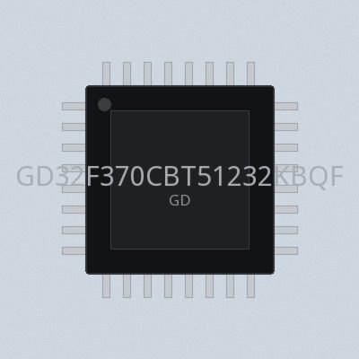 GD32F370CBT51232KBQFN32-40125