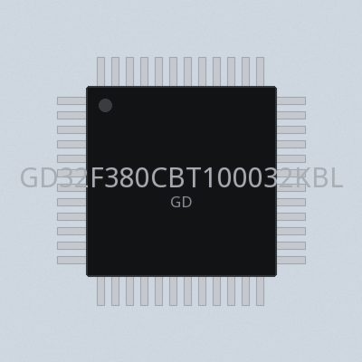 GD32F380CBT100032KBLQFP48-40105