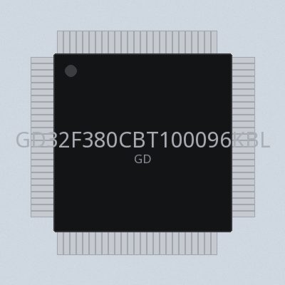 GD32F380CBT100096KBLQFP100-4085