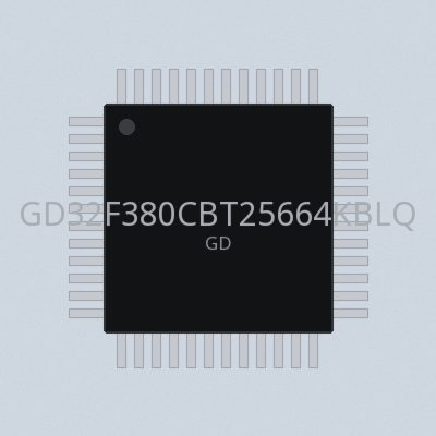 GD32F380CBT25664KBLQFP48-4085