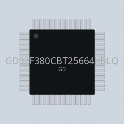 GD32F380CBT25664KBLQFP64-4085