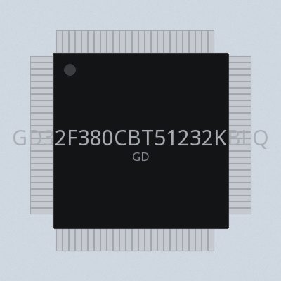 GD32F380CBT51232KBLQFP100-40125