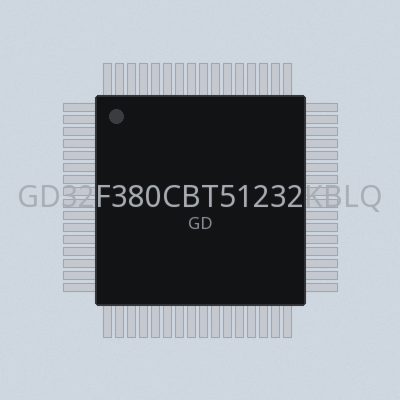 GD32F380CBT51232KBLQFP64-40125