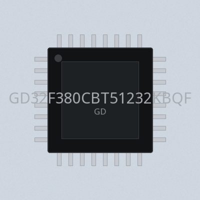 GD32F380CBT51232KBQFN32-4085