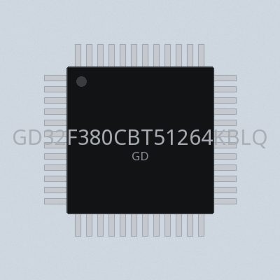 GD32F380CBT51264KBLQFP48-40125