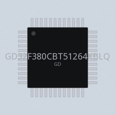 GD32F380CBT51264KBLQFP48-4085