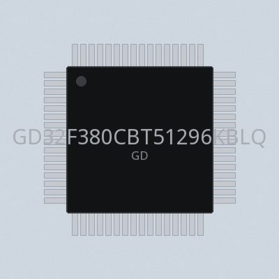 GD32F380CBT51296KBLQFP64-40105