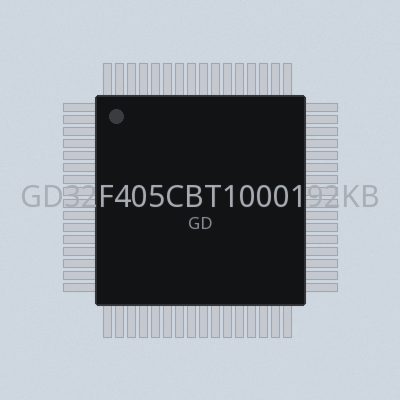GD32F405CBT1000192KBLQFP64-40125