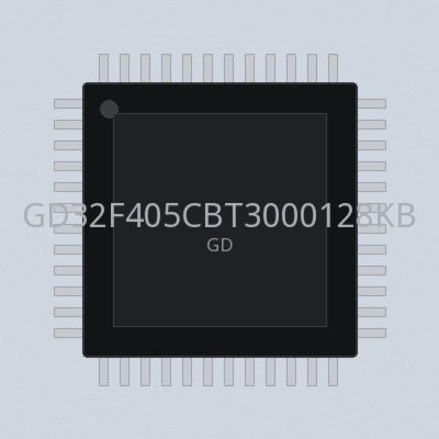 GD32F405CBT3000128KBQFN48-4085