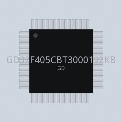 GD32F405CBT3000192KBLQFP64-4085