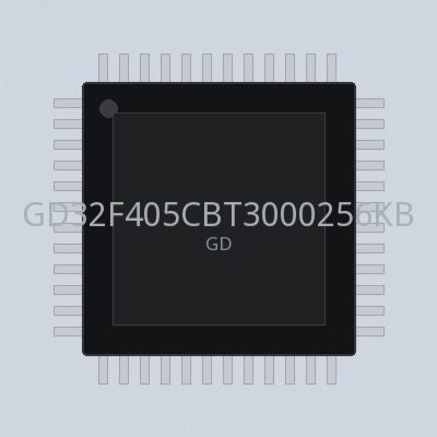 GD32F405CBT3000256KBQFN48-4085