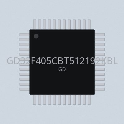 GD32F405CBT512192KBLQFP48-4085