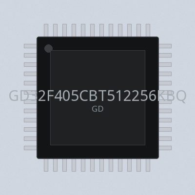GD32F405CBT512256KBQFN48-40105