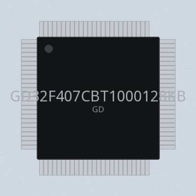 GD32F407CBT1000128KBLQFP100-40125