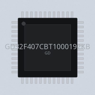 GD32F407CBT1000192KBQFN48-40105