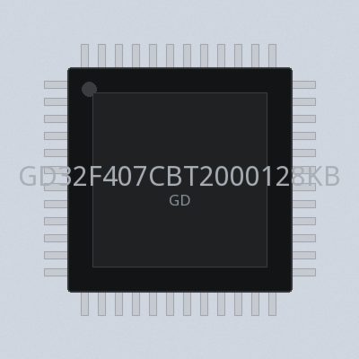 GD32F407CBT2000128KBQFN48-4085