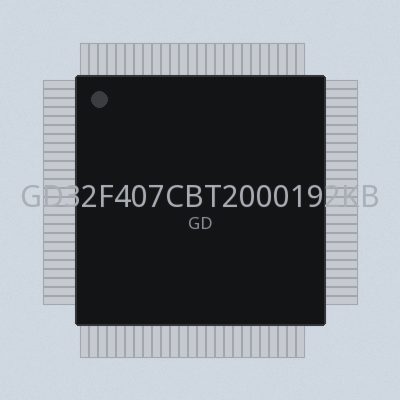 GD32F407CBT2000192KBLQFP100-4085