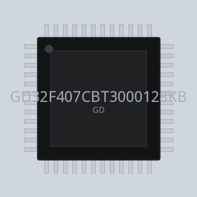 GD32F407CBT3000128KBQFN48-4085