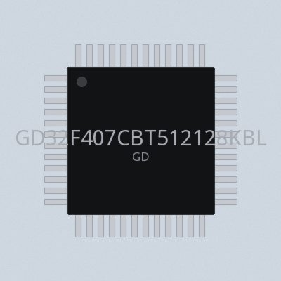 GD32F407CBT512128KBLQFP48-4085