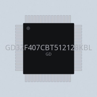 GD32F407CBT512128KBLQFP64-4085