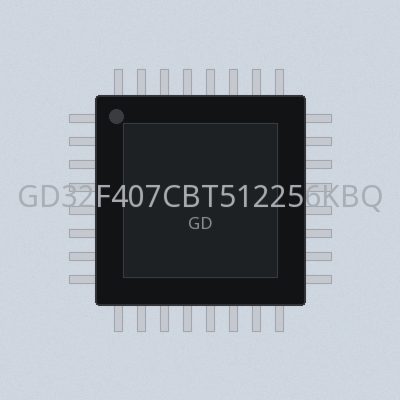GD32F407CBT512256KBQFN32-40125