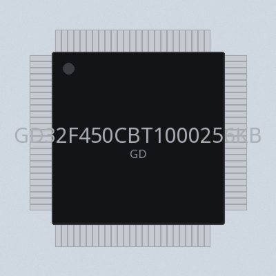 GD32F450CBT1000256KBLQFP100-40105
