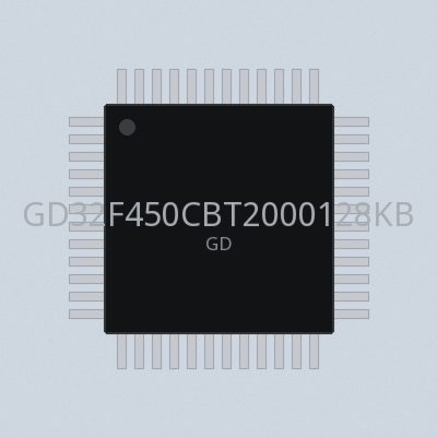 GD32F450CBT2000128KBLQFP48-40105