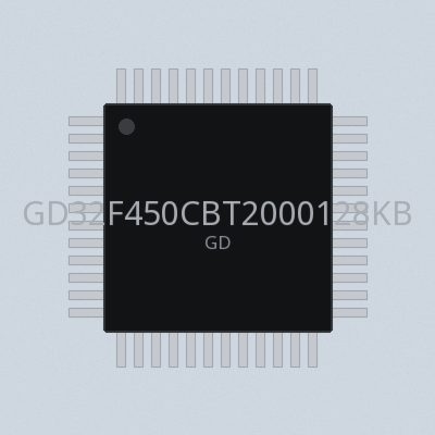 GD32F450CBT2000128KBLQFP48-40125