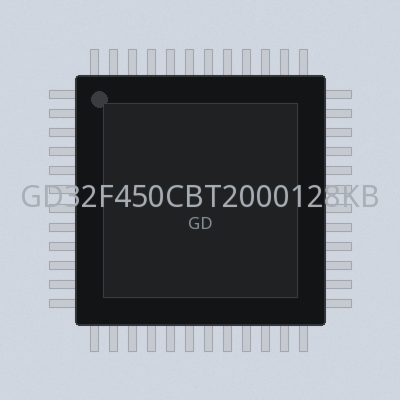 GD32F450CBT2000128KBQFN48-4085
