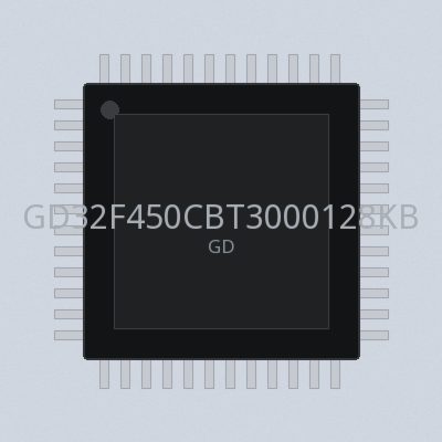 GD32F450CBT3000128KBQFN48-40125